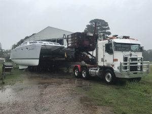 Catamaran Moving Transportation